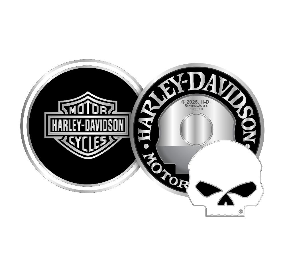 Harley H-D Ballmarker Coin Box Set