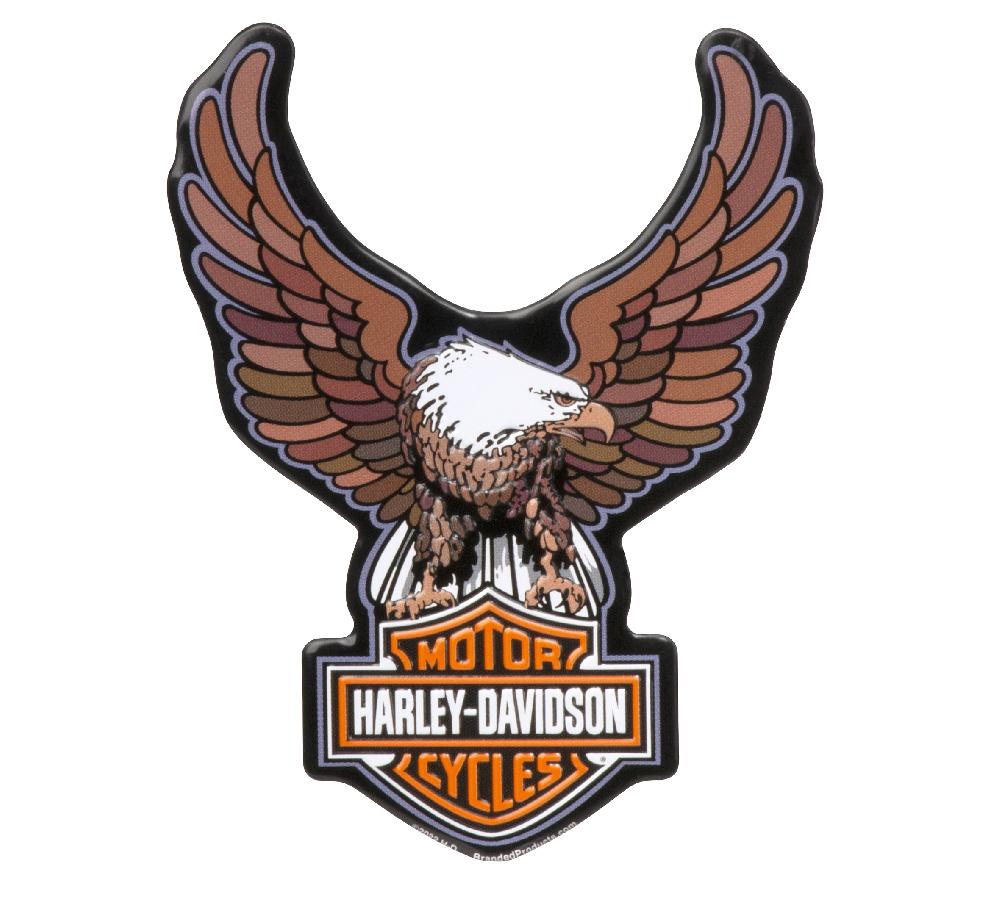 harley H-D Bar & Shield Eagle Tin Magnet