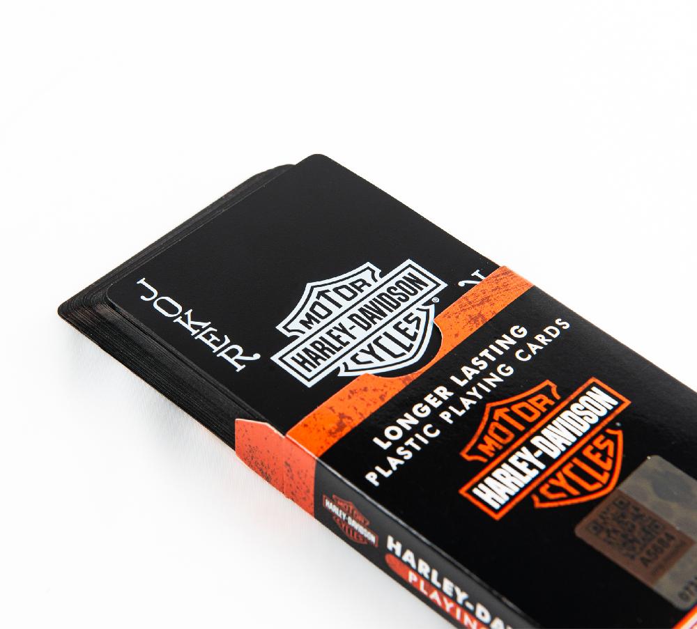Harley H-D Bar & Shield Plastic Playing Cards