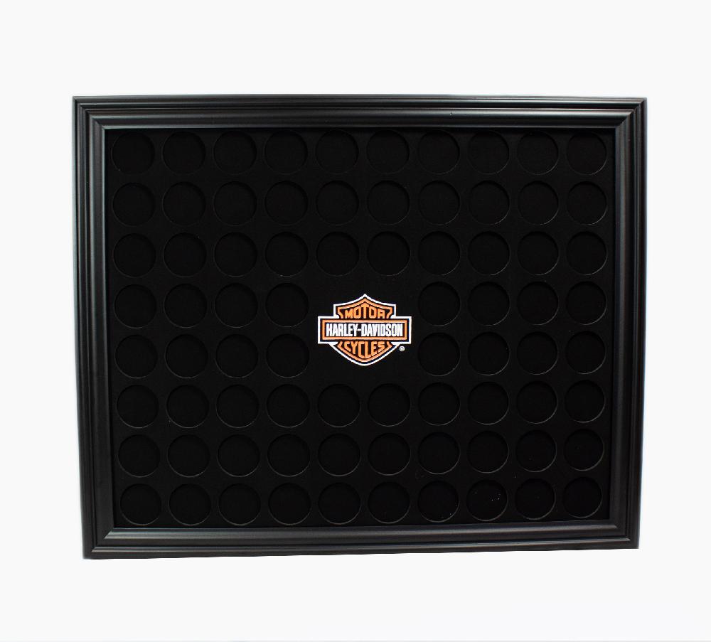 Harley H-D Collector's Poker Chip Frame 76 Ct