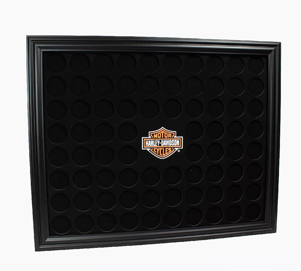 Harley H-D Collector's Poker Chip Frame 76 Ct