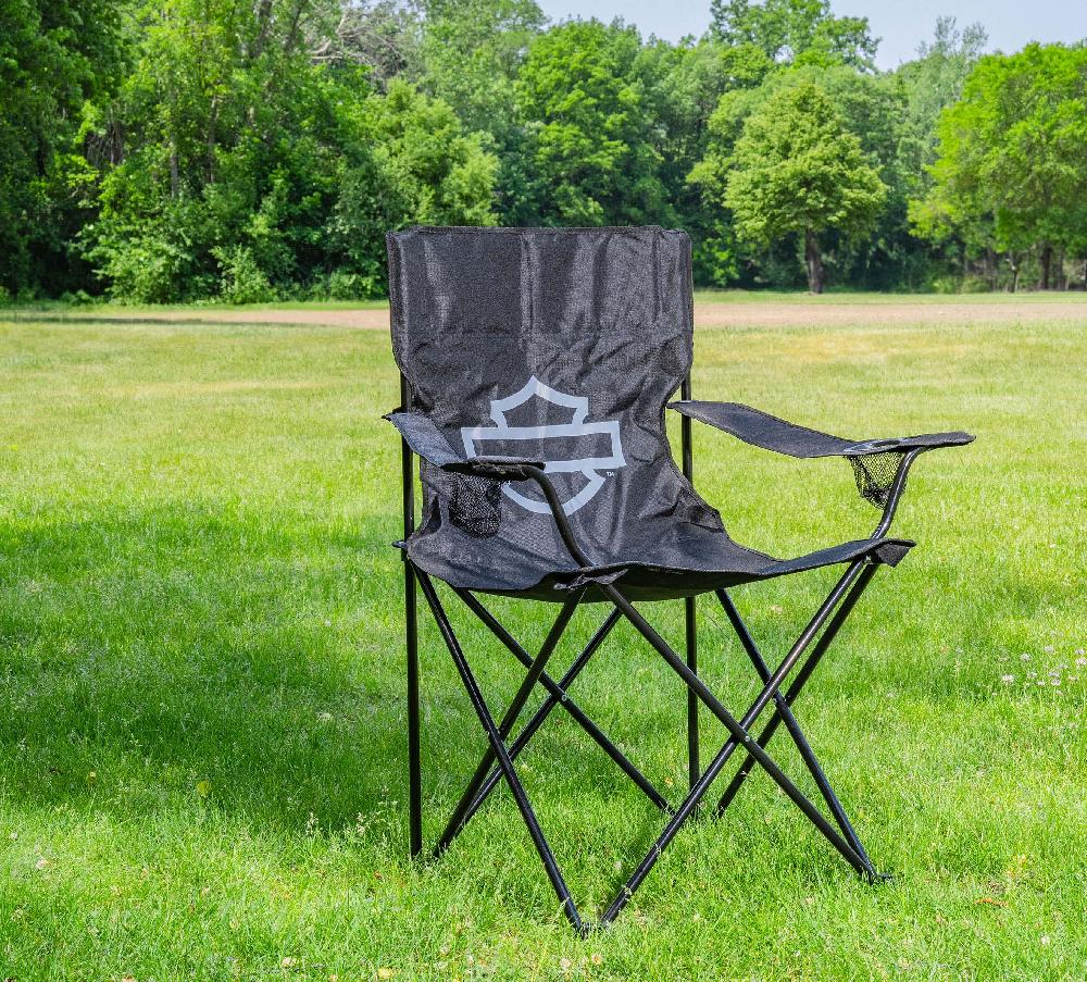 Harley H-D Open Bar & Shield Folding Chair