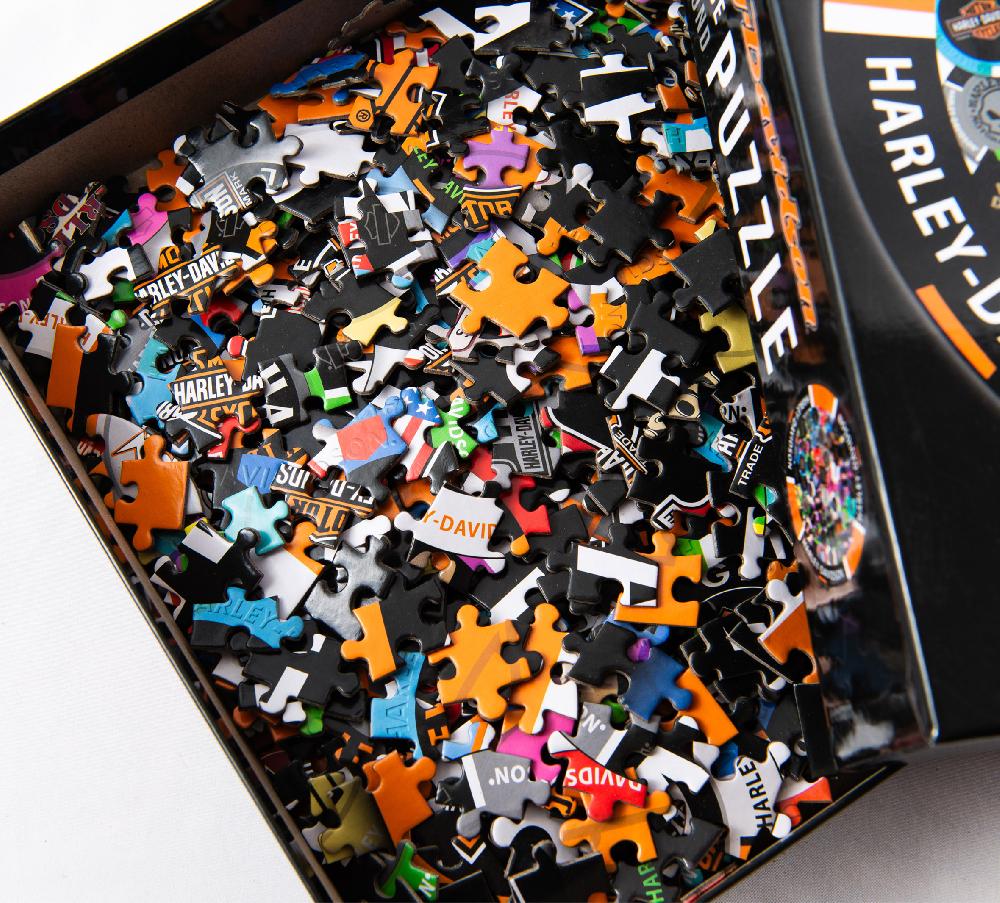 Harley H-D Poker Chip Puzzle