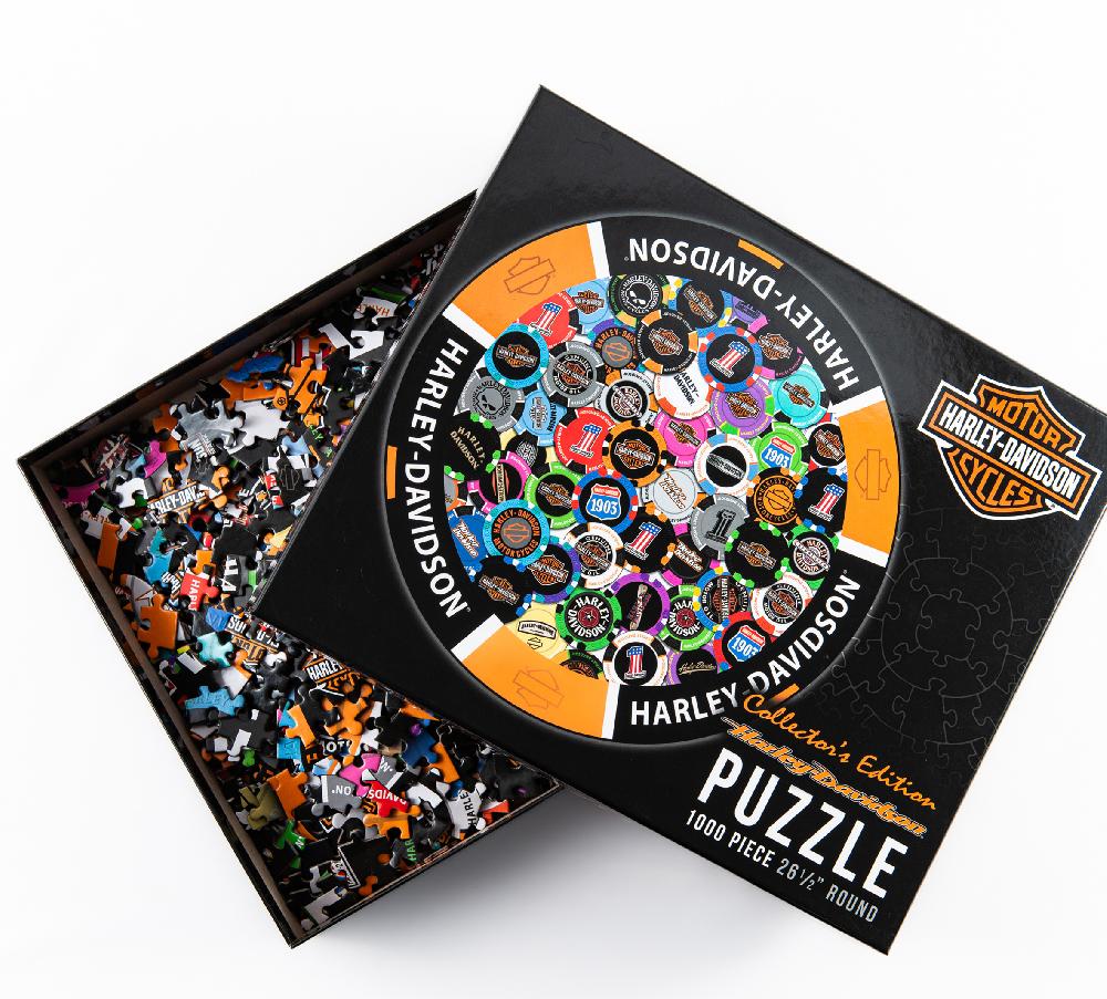harley H-D Poker Chip Puzzle