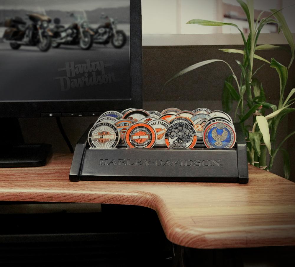 Harley H-D® Wood Small Coin Holder