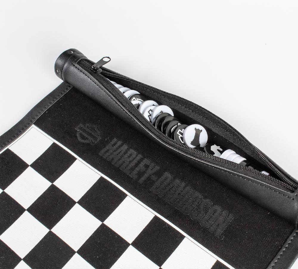 Harley H-D™ Travel Chess & Checkers