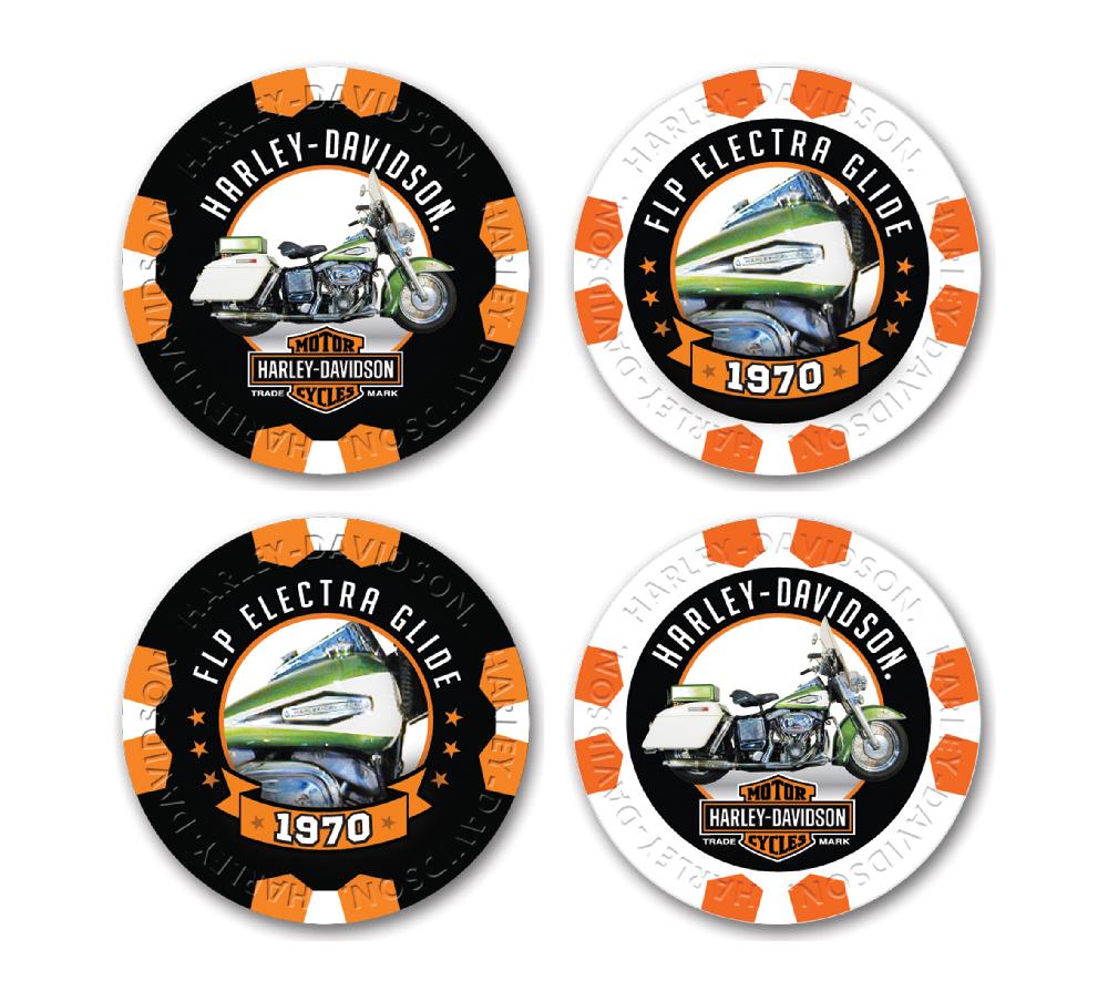 Harley H-D Vintage Collection Series 15 Chips