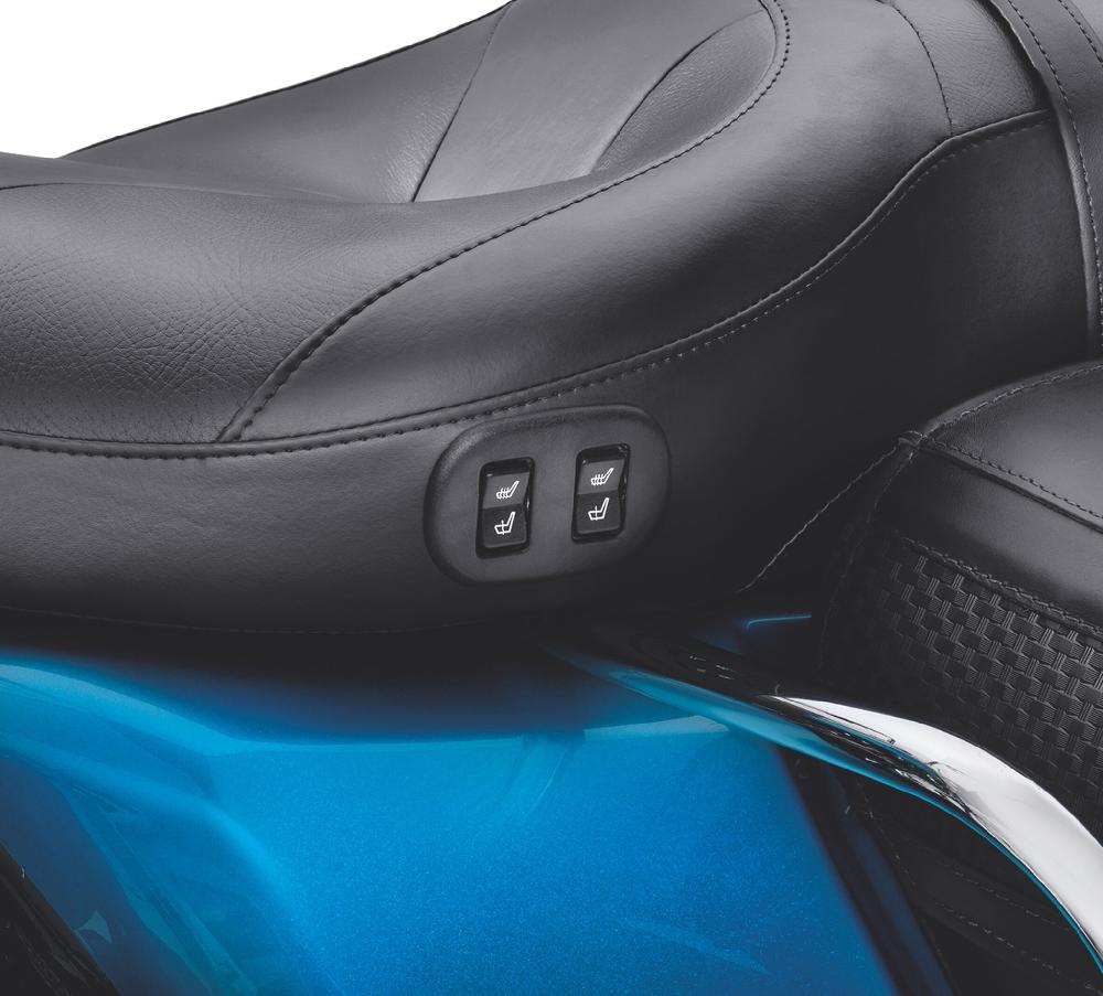 Harley Harley Hammock Heated Rider And Passenger Touring Seat