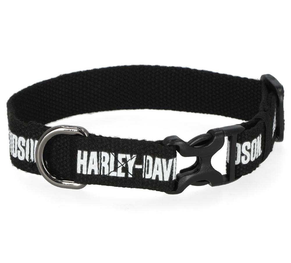 Harley Harley-Davidson Dog Collar In Black