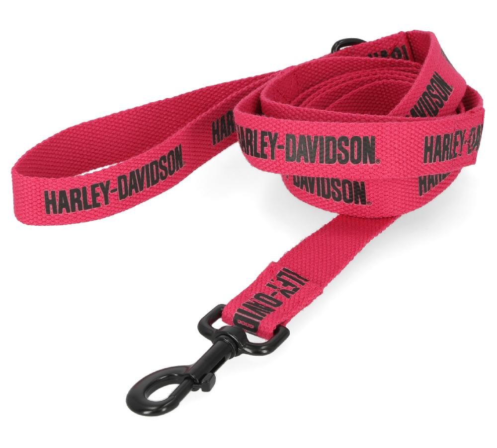 Harley Harley-Davidson Dog Leash In Pink