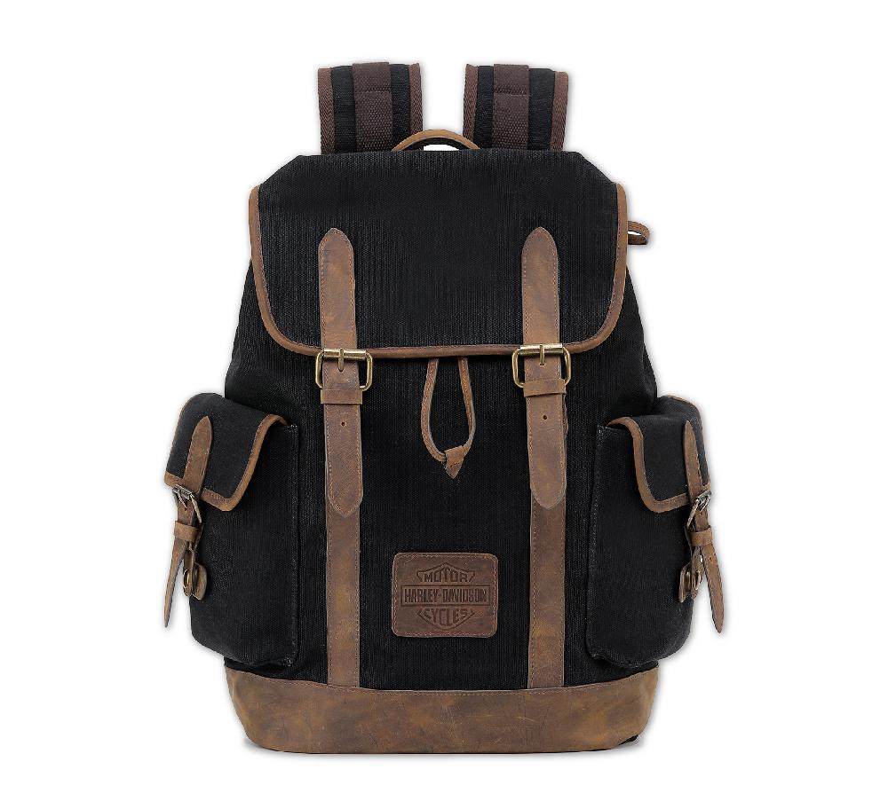 harley Heritage Classic Canvas Freestyle Backpack