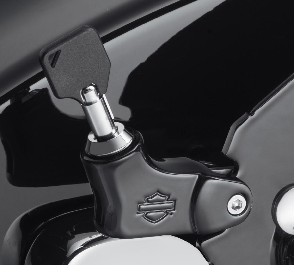 Harley HoldFast Locking Latch - Black
