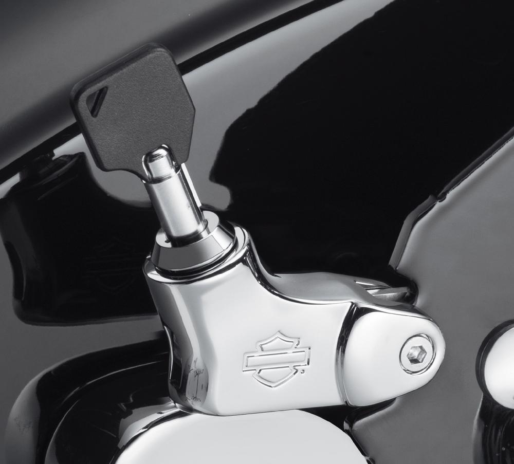 Harley HoldFast Locking Latch - Chrome