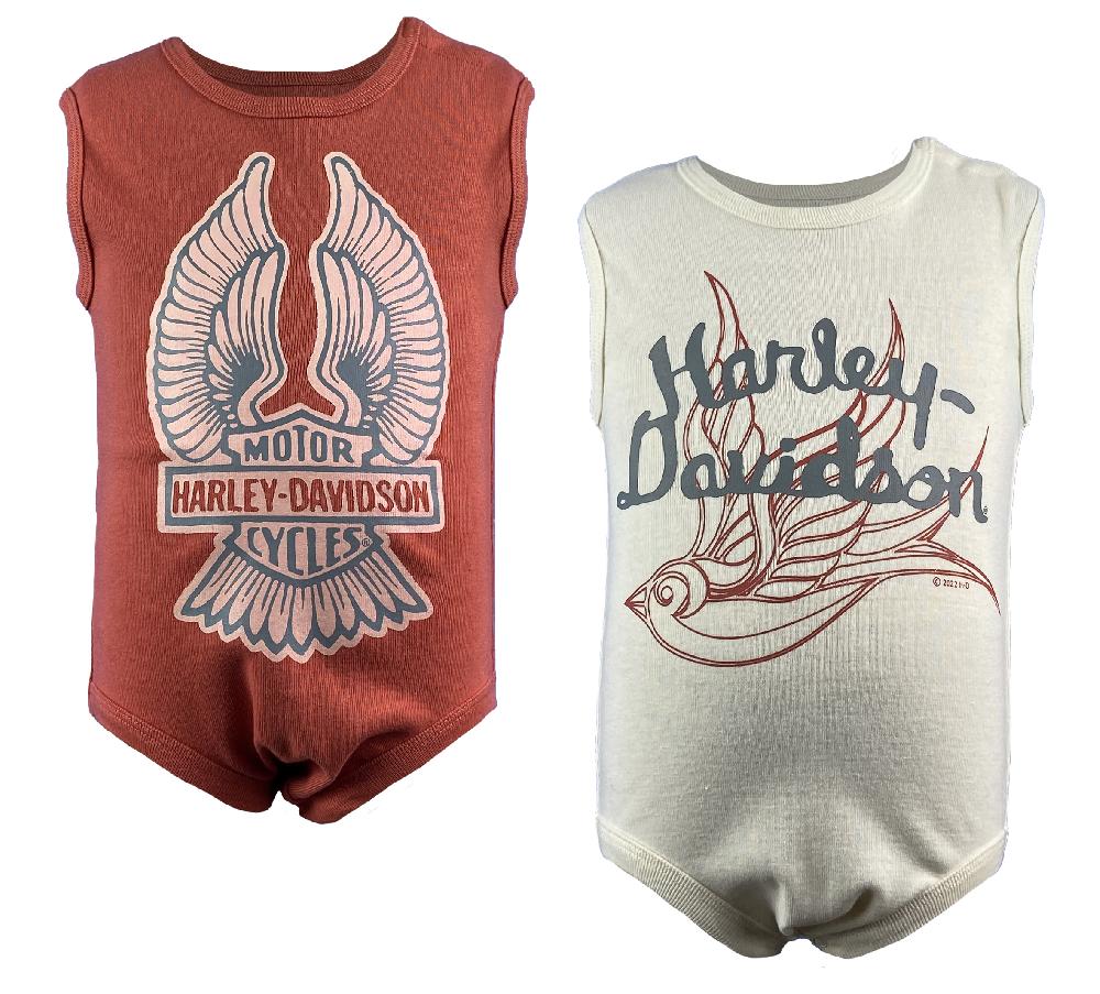 harley Infant 2-Pack Ribbed Bodysuit