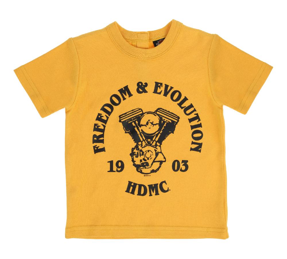 Harley Infant Boys Denim Shortall & Tee Set