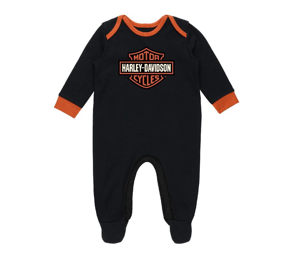 harley Infant Boys Knit Footed Coverall