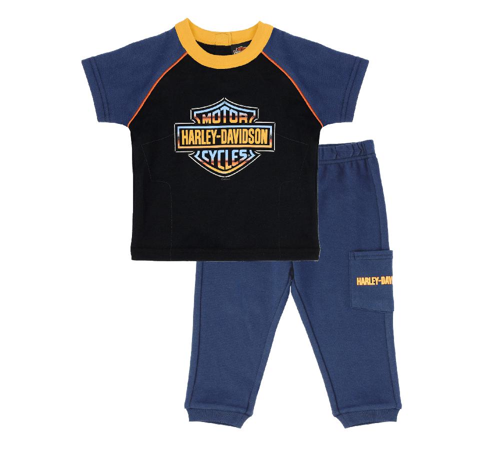 harley Infant Boys Knit Tee & Pant Set