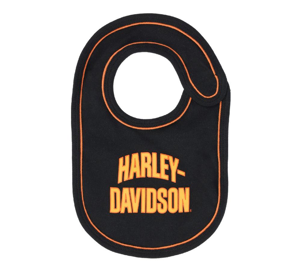 Harley Infant Boys Rib Bodysuit & Bib 2 Piece Set