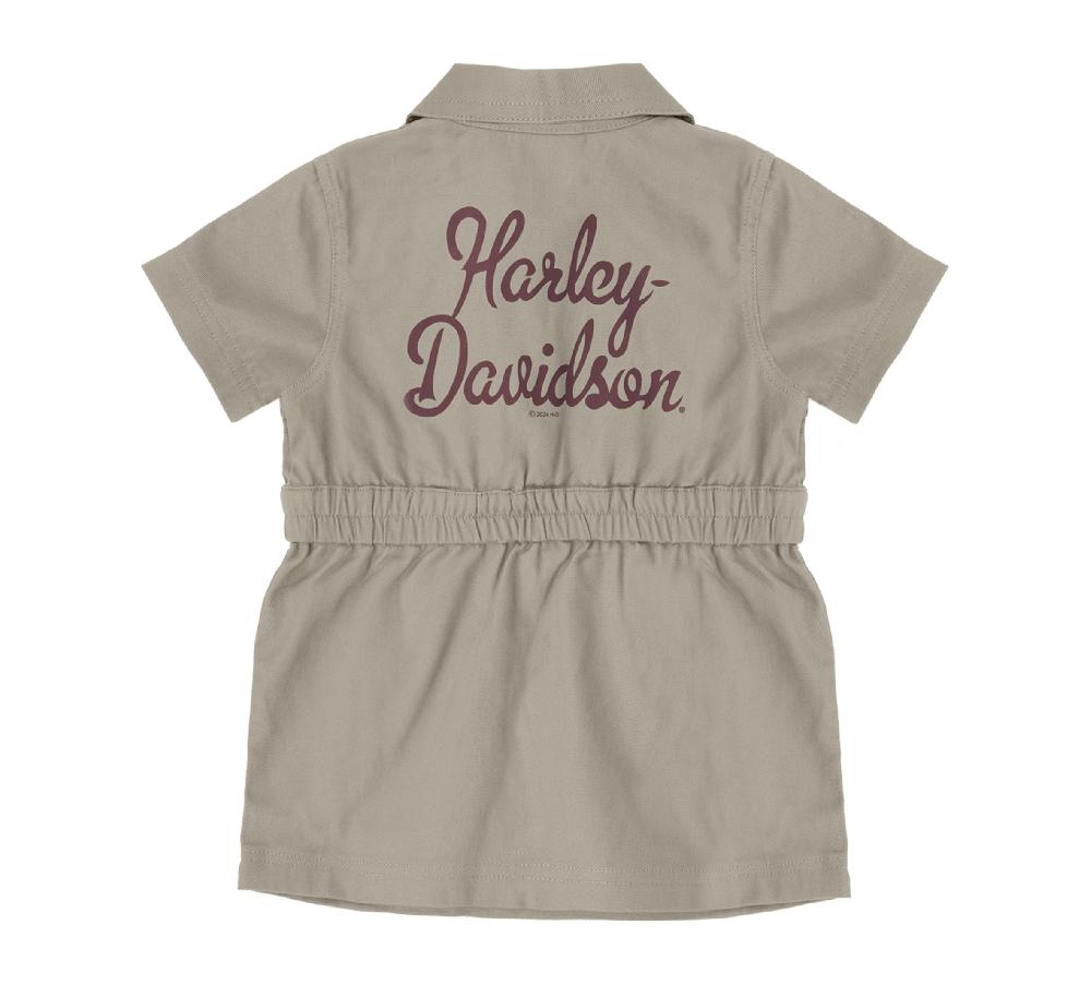 Harley Infant Girls Brushed Twill Tunic