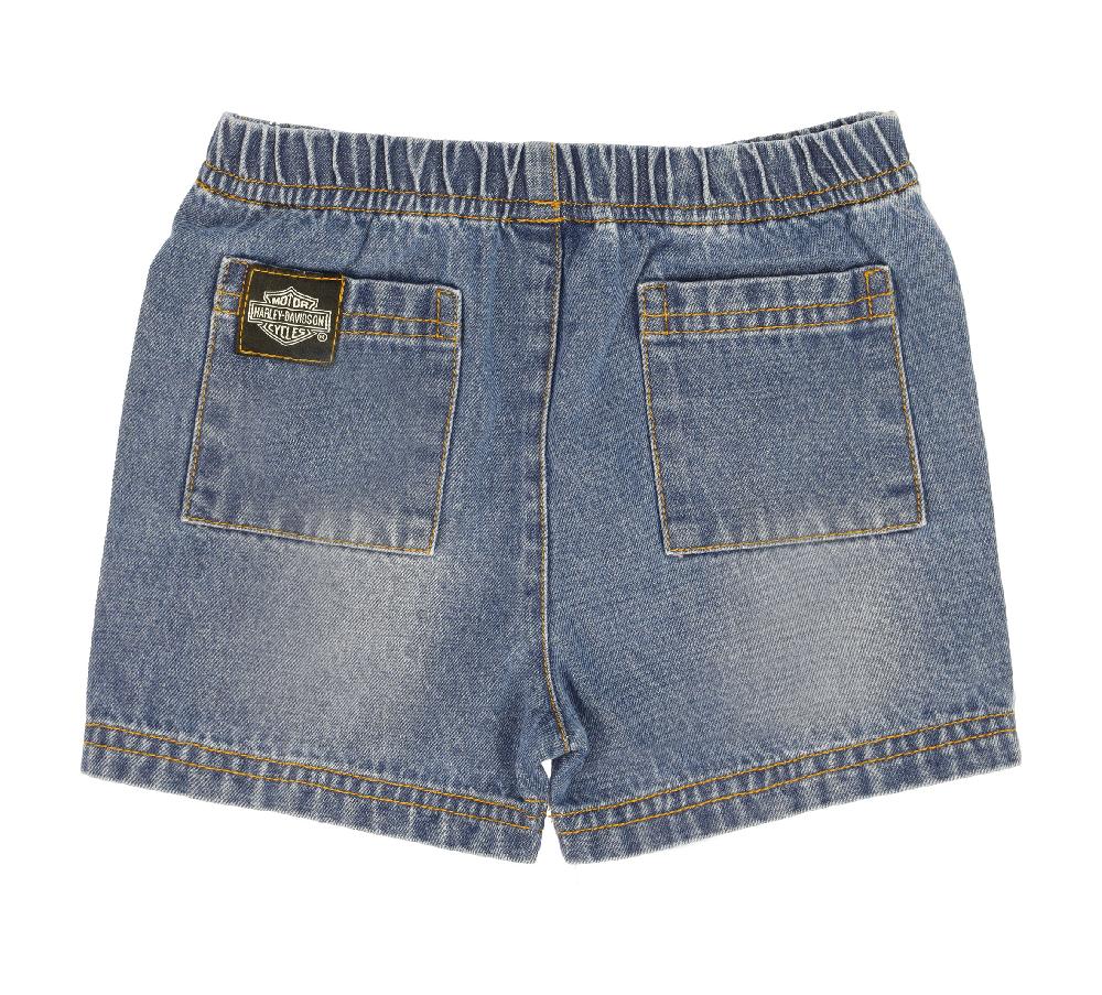Harley Infant Girls Denim Short Set