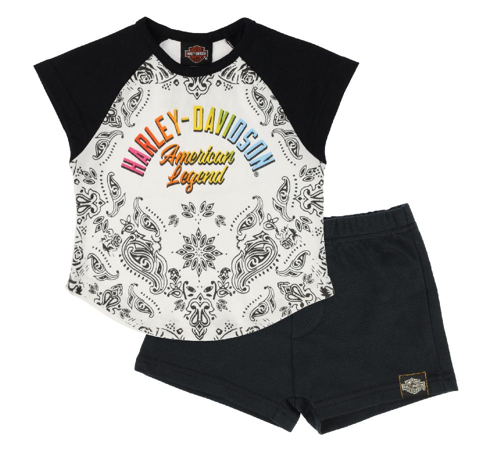 Harley Infant Girls Knit Short Set