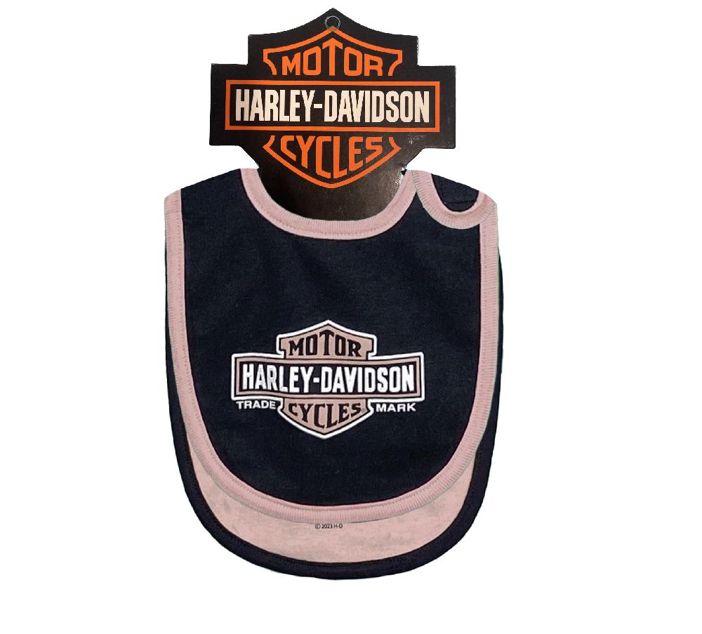 Harley Infant Girls's 2 Pack Bibs