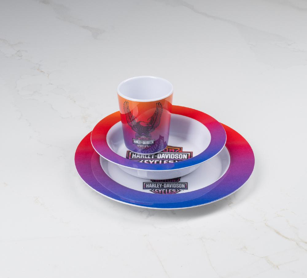 Harley Kids Cup & Plate Set