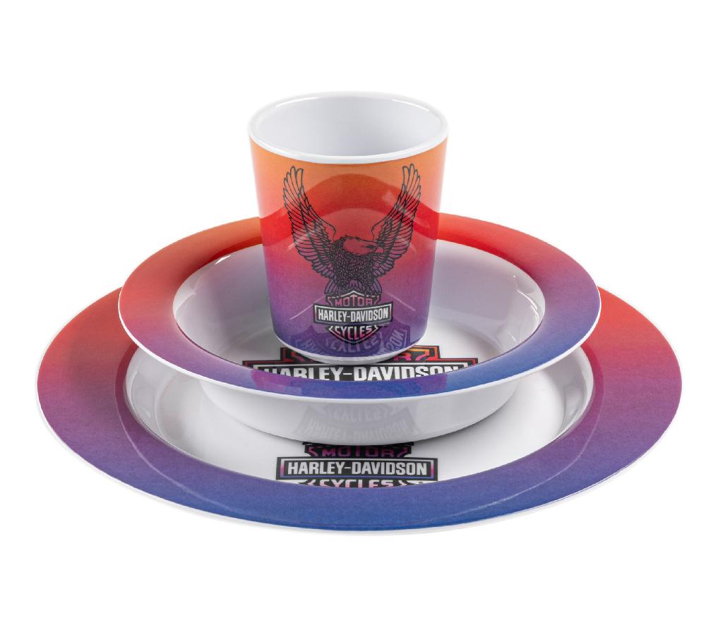 harley Kids Cup & Plate Set
