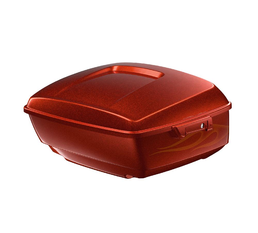 harley King Tour-Pak Luggage - Whiskey Firestorm