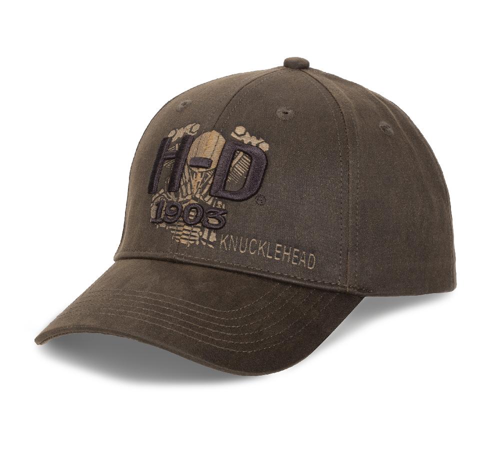 harley Knucklehead Engine Baseball Hat