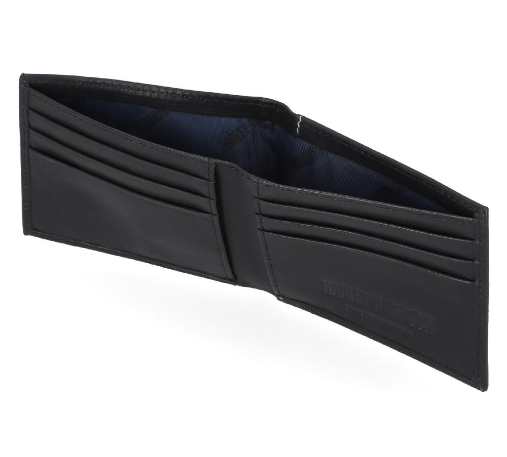 Harley Laser Logo Billfold Wallet