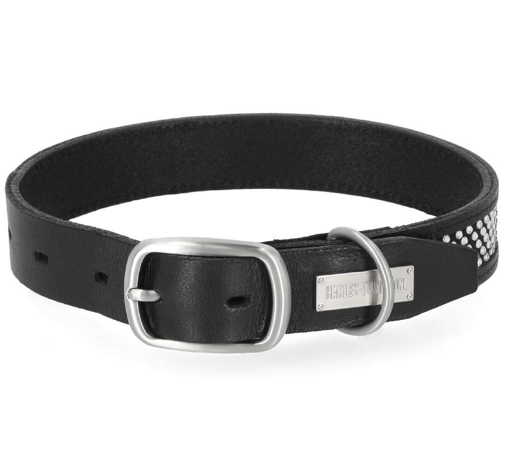 harley Leather Dog Collar 19"-23"