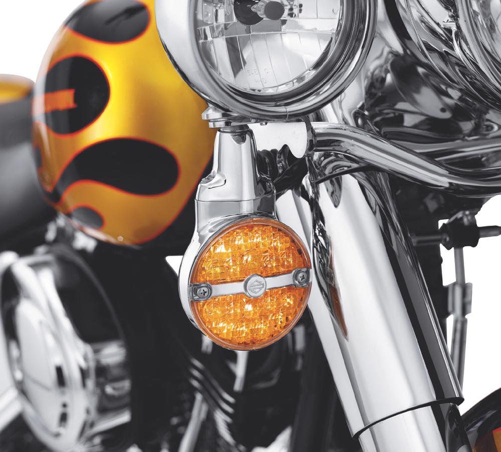 harley LED Flat Lens Turn Signals
