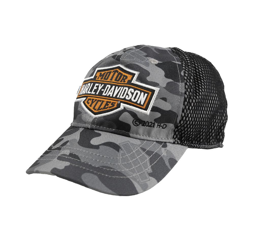 harley Little / Big Kids Twill & Mesh Baseball Cap