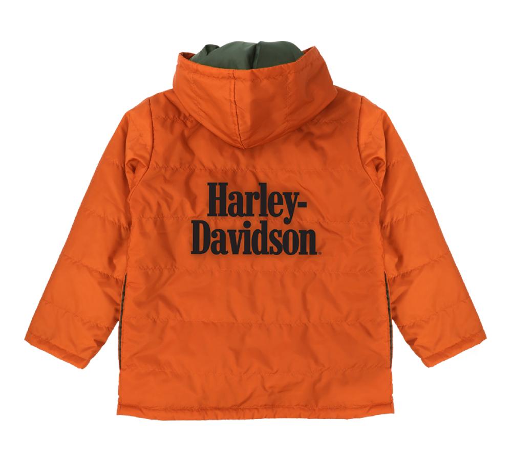 Harley Little Boys Channel Quilted Jacket