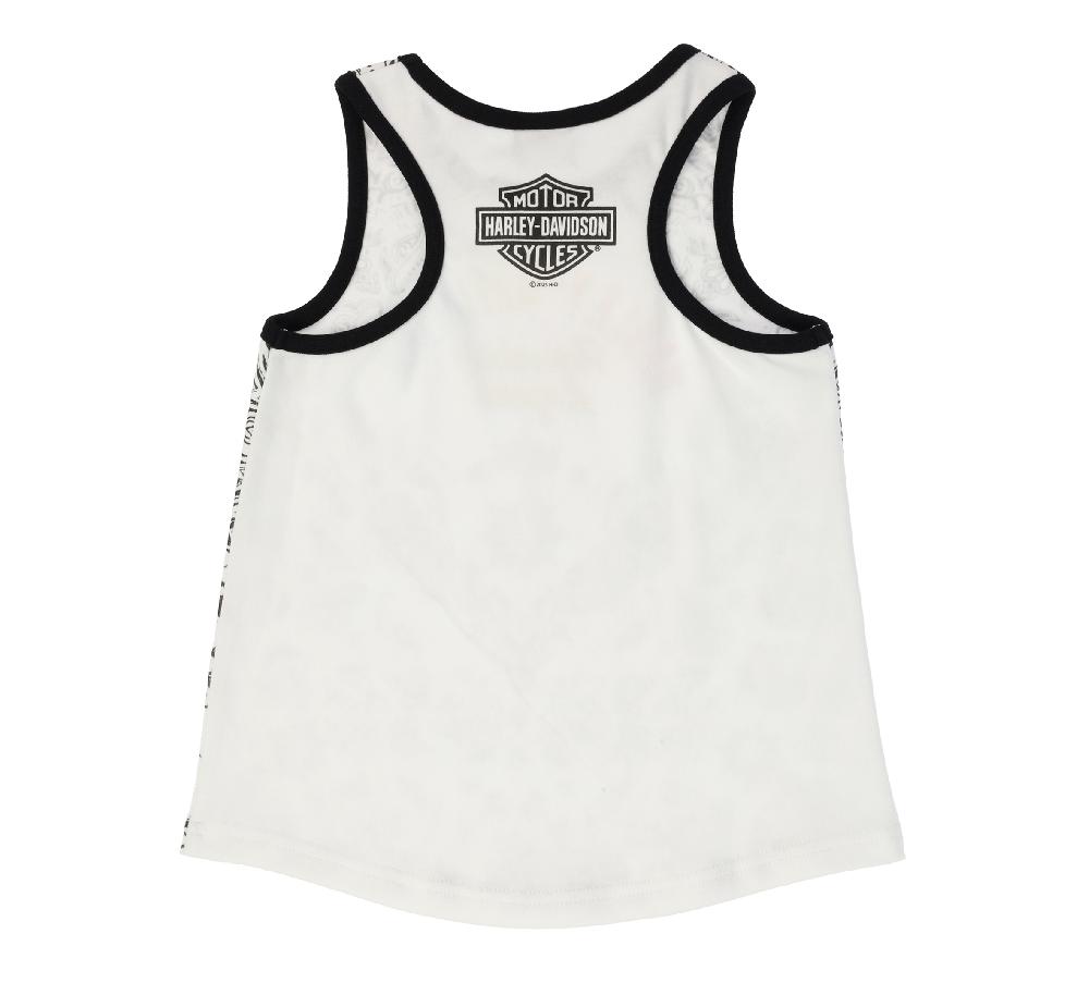 Harley Little Girls Knit Racer Back Tank