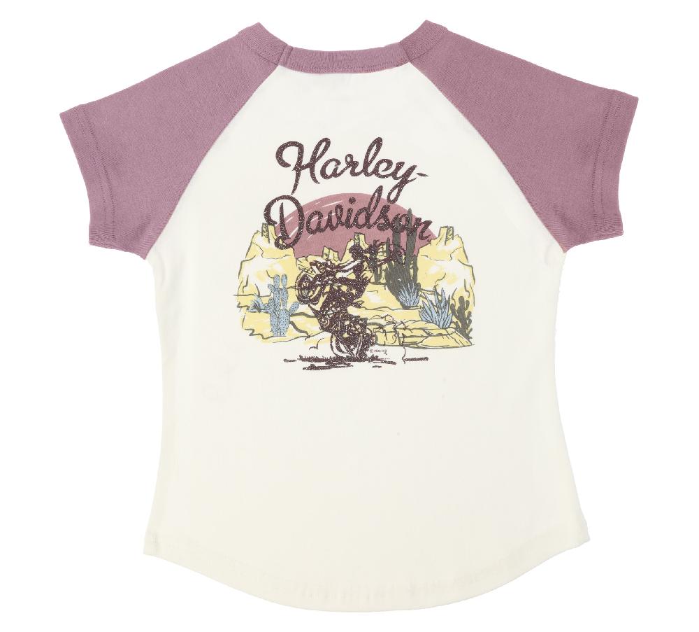 Harley Little Girls Pocket Tee