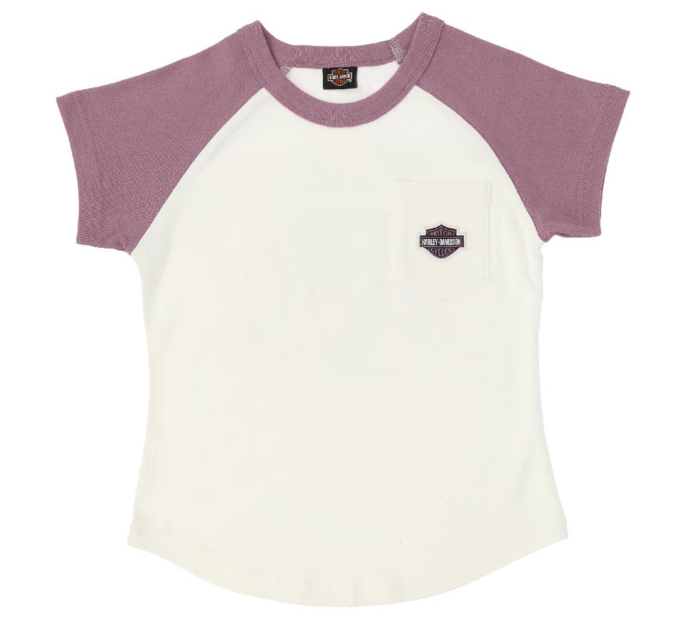 Harley Little Girls Pocket Tee