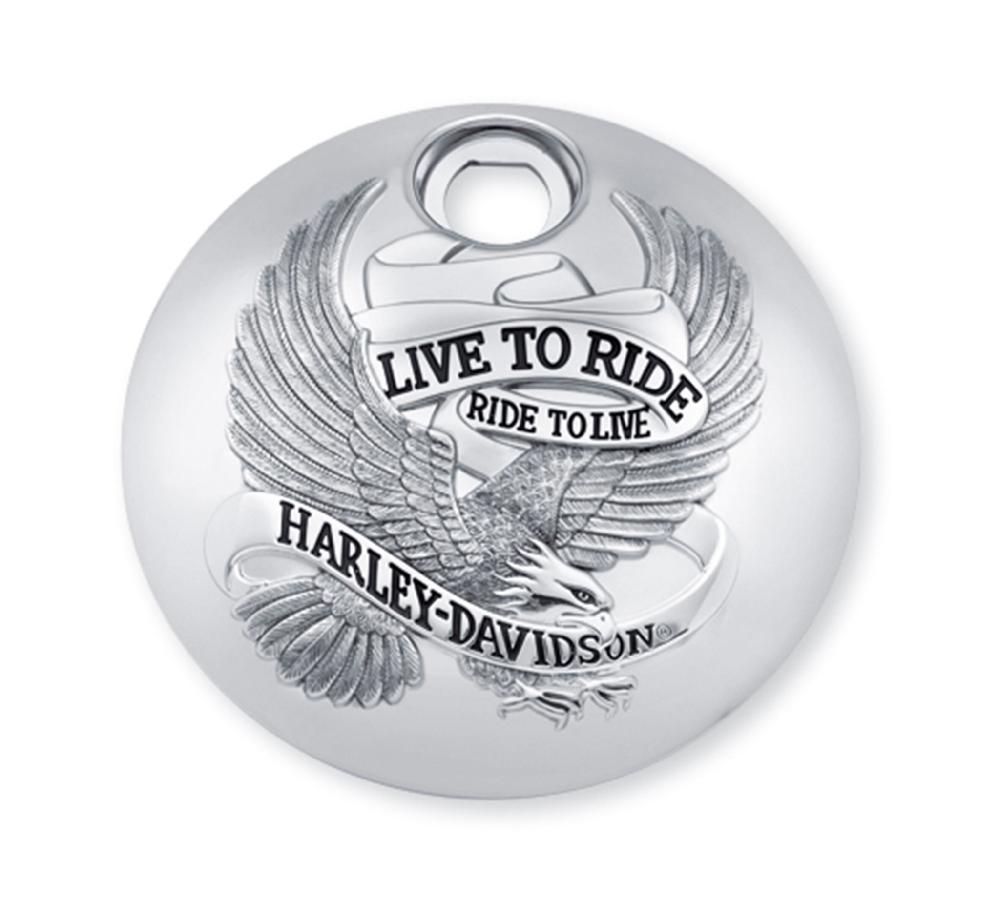 harley Live To Ride Fuel Tank Console Door