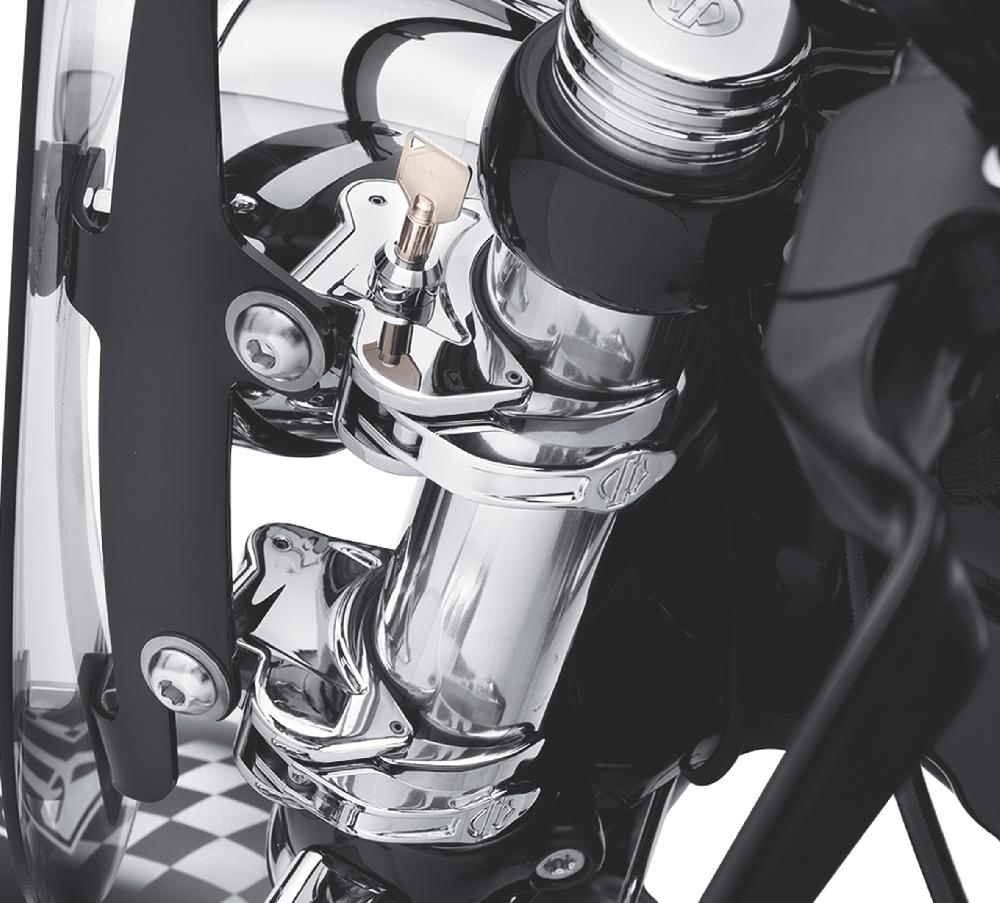 Harley Locking Quick-Release Windshield Clamp