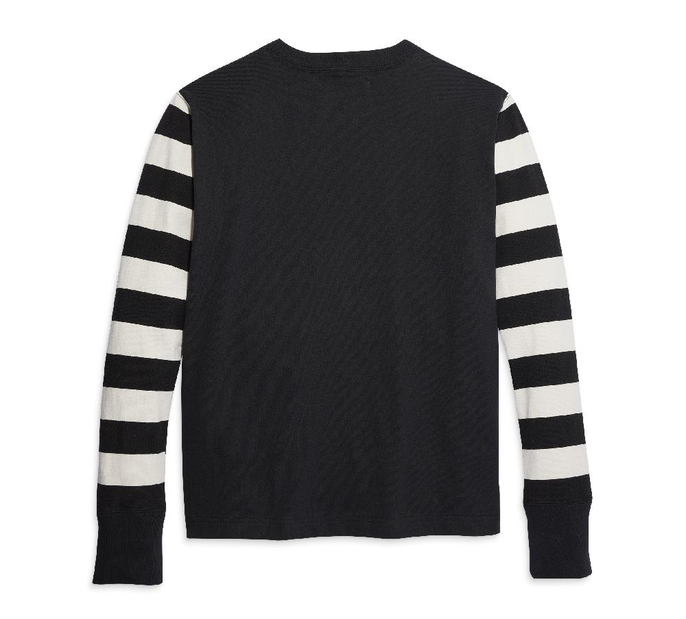 Harley Long Sleeve Striped Sleeve Jersey