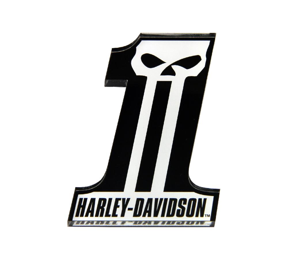 harley Long Tooth Acrylic Magnet