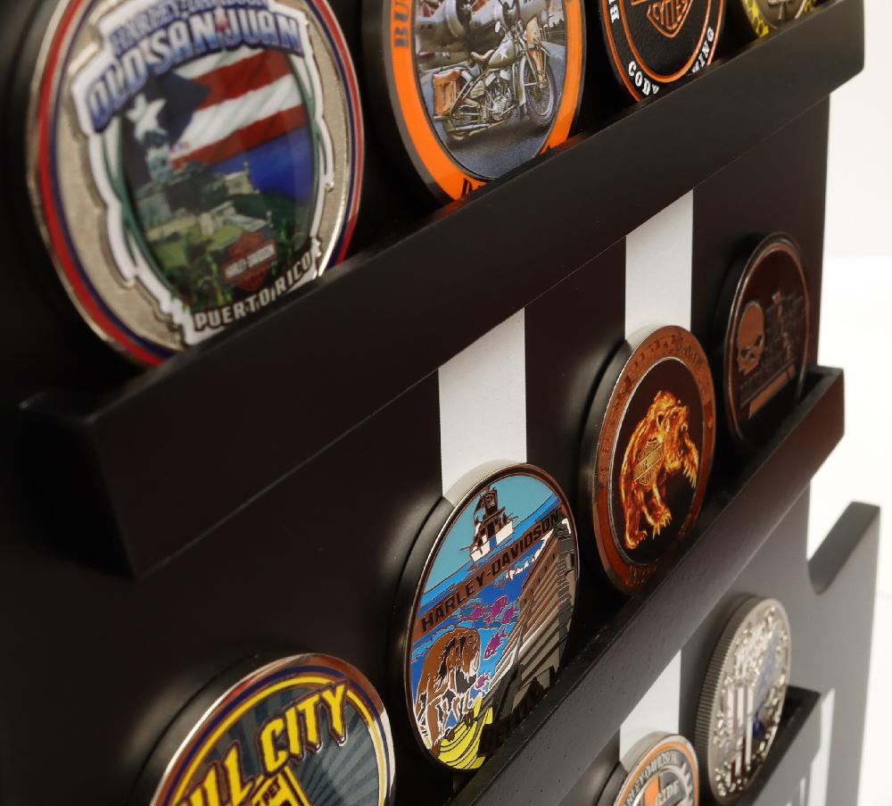 Harley Longtooth Coin Display