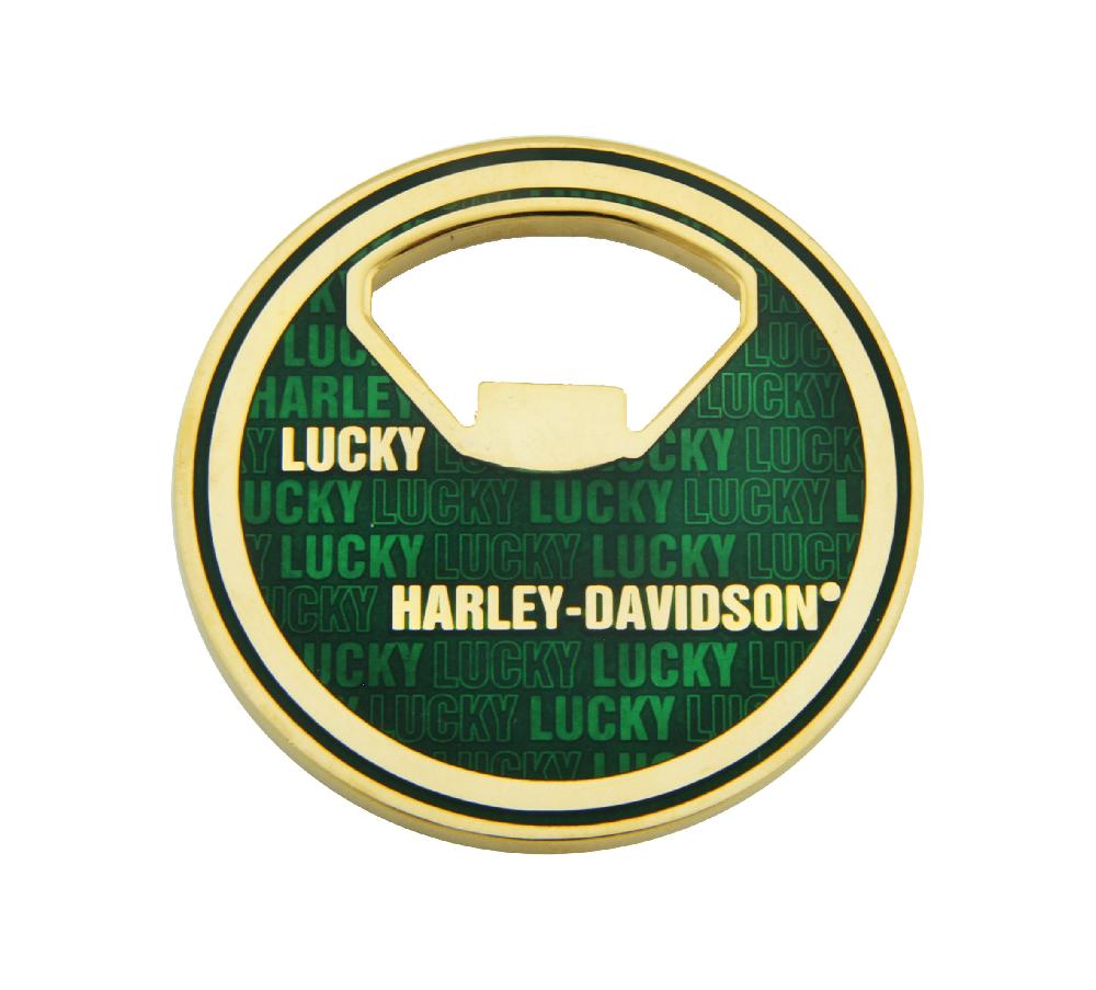 Harley Lucky Bottle Opener Coin