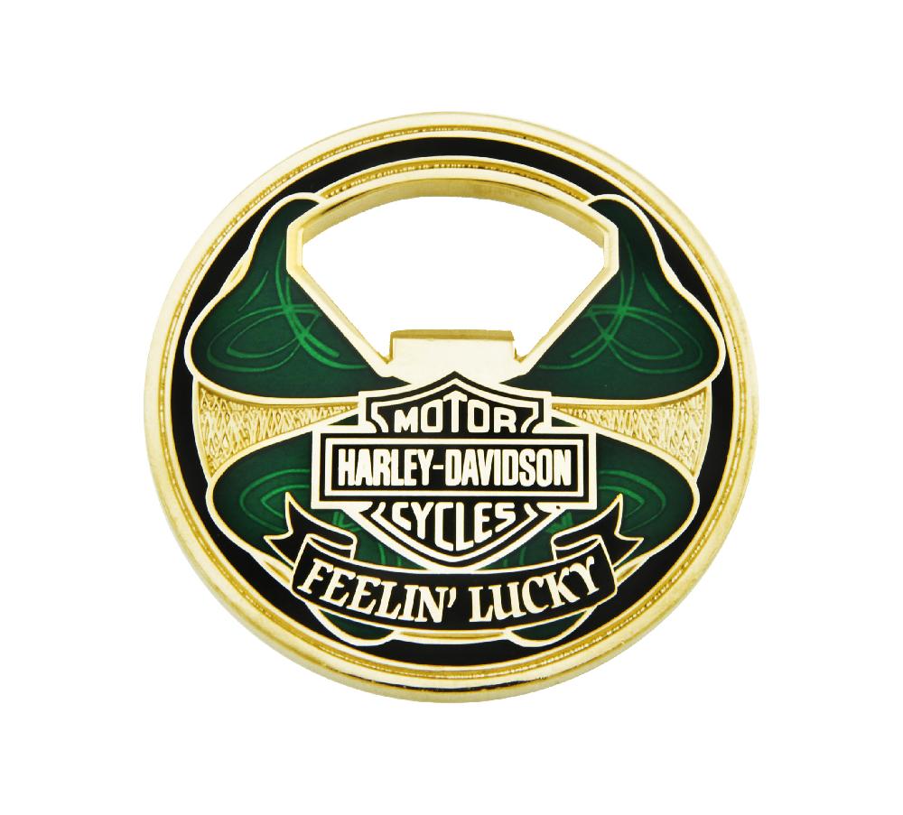 Harley Lucky Bottle Opener Coin
