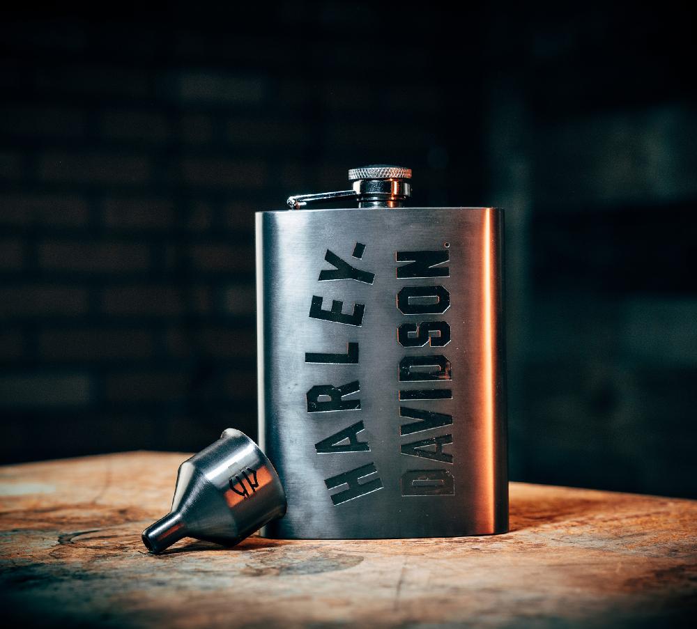 Harley Matte Black Flask
