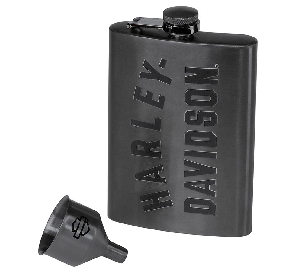 Harley Matte Black Flask