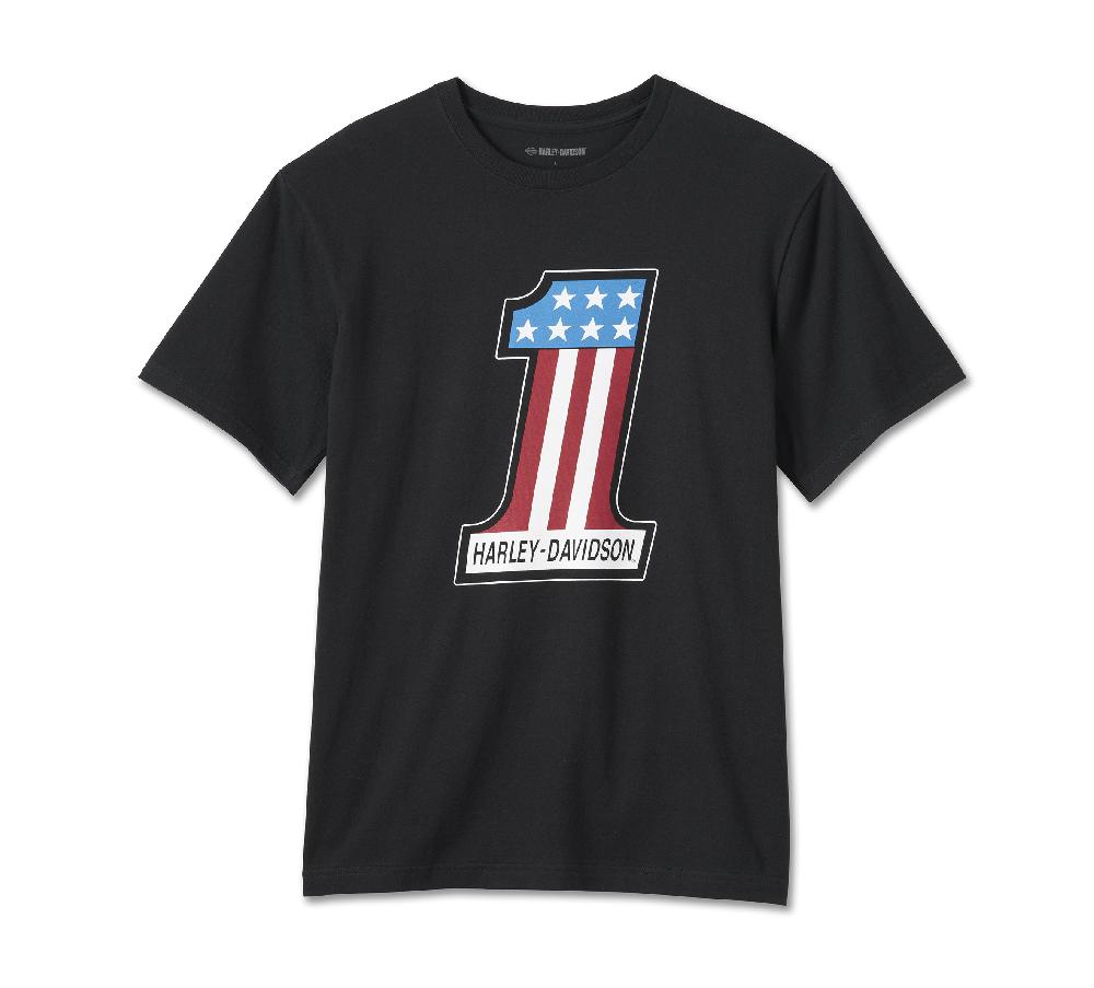harley Men's #1 Racing Tee