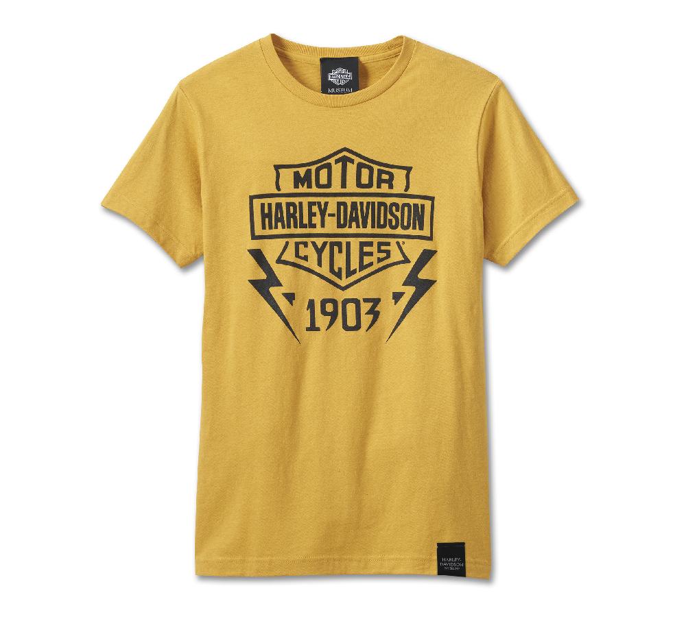 harley Men's 1903 Lightning Bolt Short Sleeve Tee