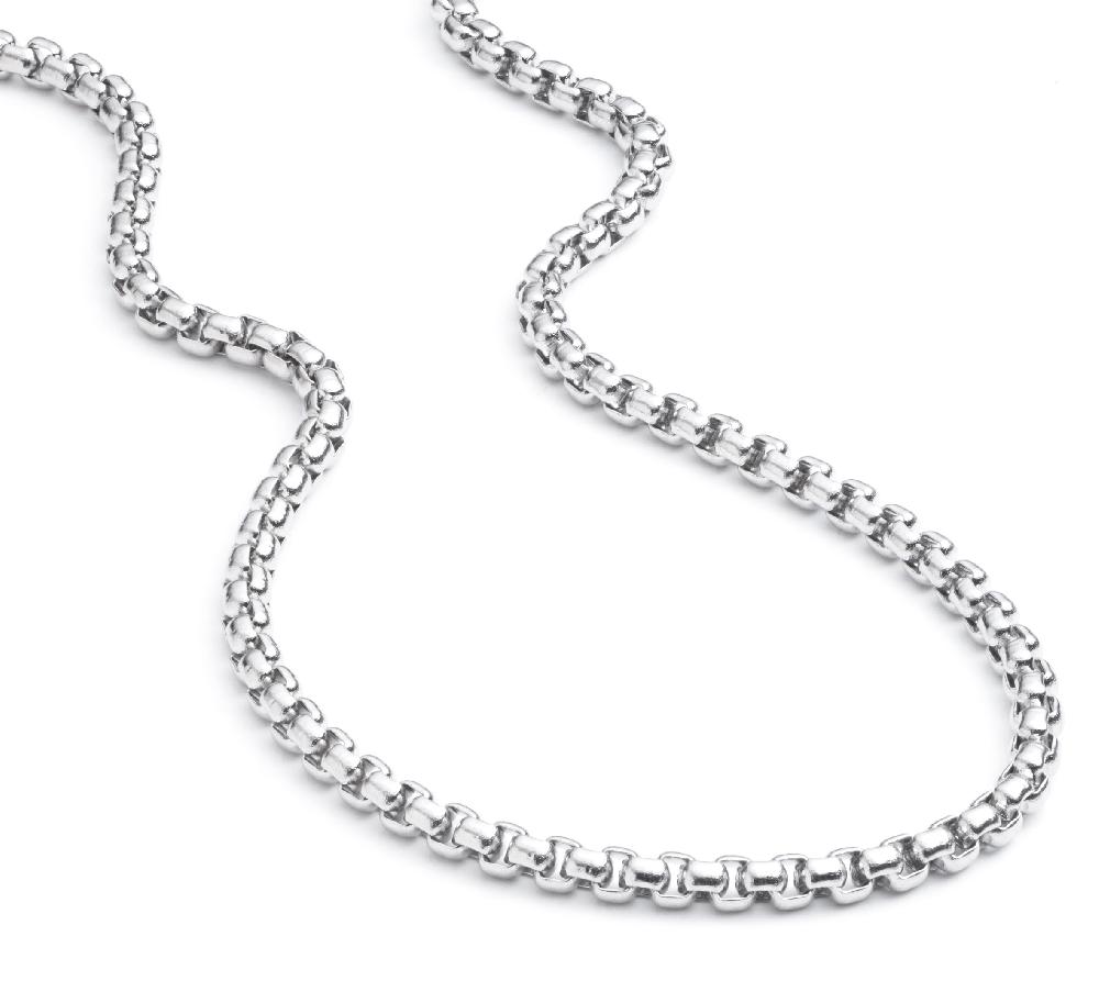 Harley Men's 22" Box Chain Necklace